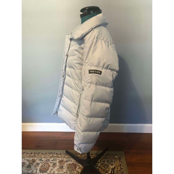 Bogner Fire + Ice Powder Blue Saelly Quilted Down Jacket/Coat, size M - Picture 5 of 9